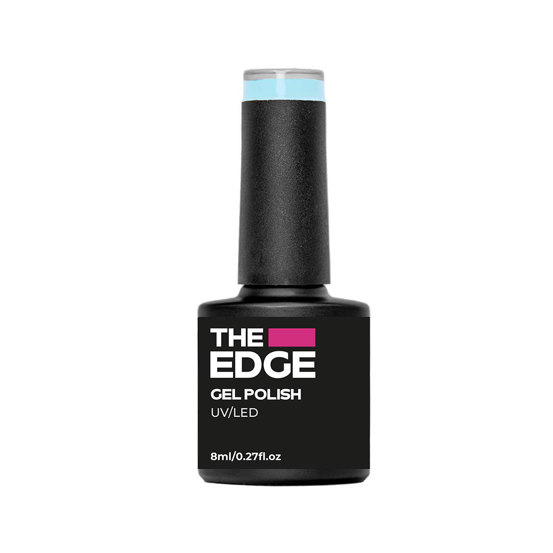 The Pastel Blue Gel Polish The Edge Nails