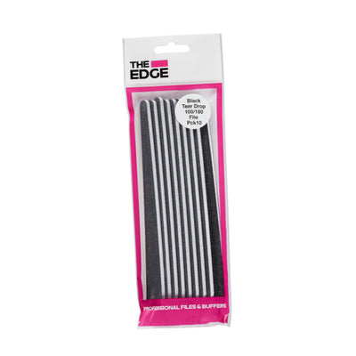 Black Cushioned Teardrop Grit 100/180 10 Pack