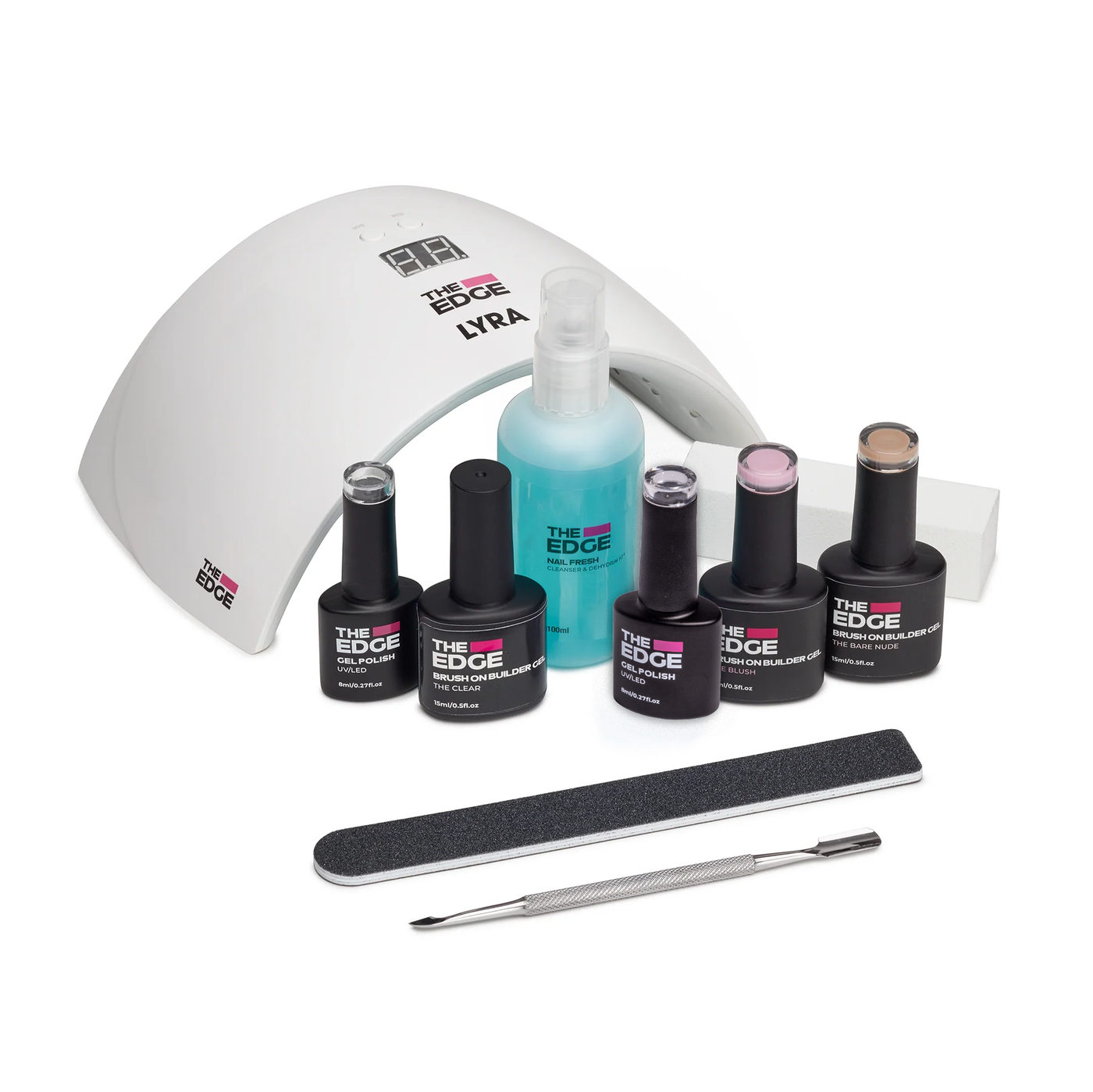 Builder Gel Kit With Lamp | The Edge Nails