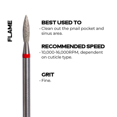 Flame E-File Bit