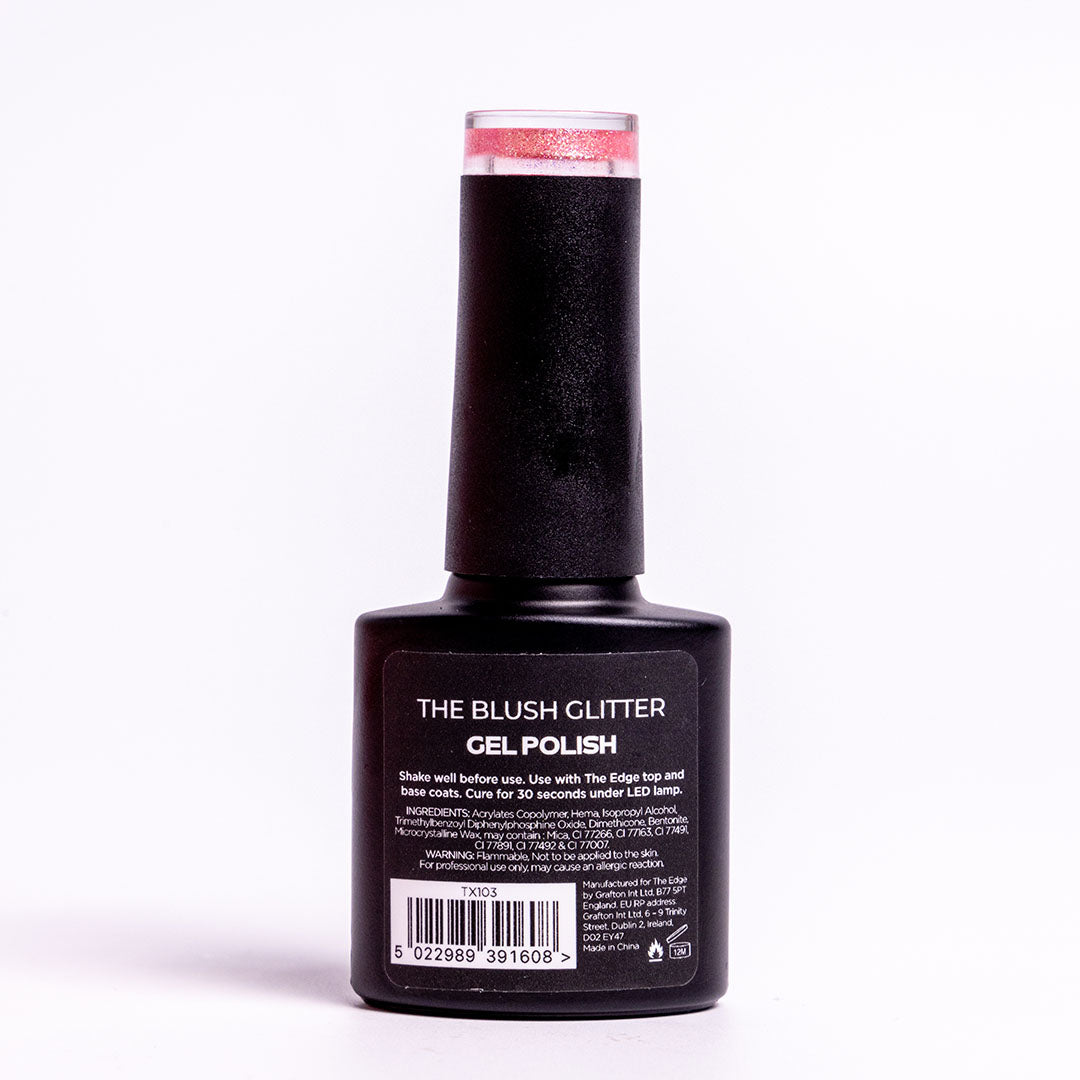 The Blush Glitter Gel Polish