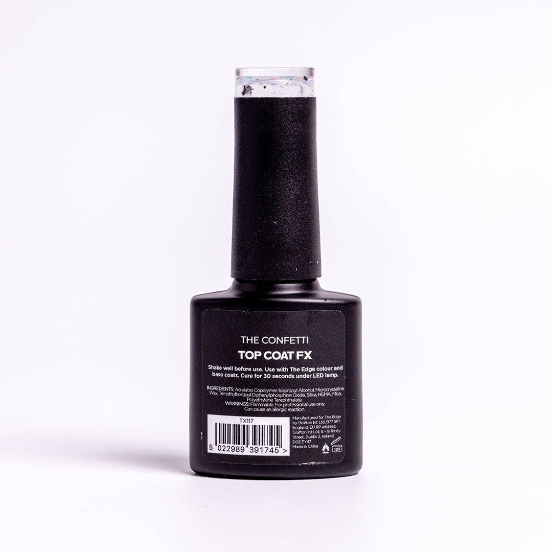 The Confetti Top Coat Gel Polish