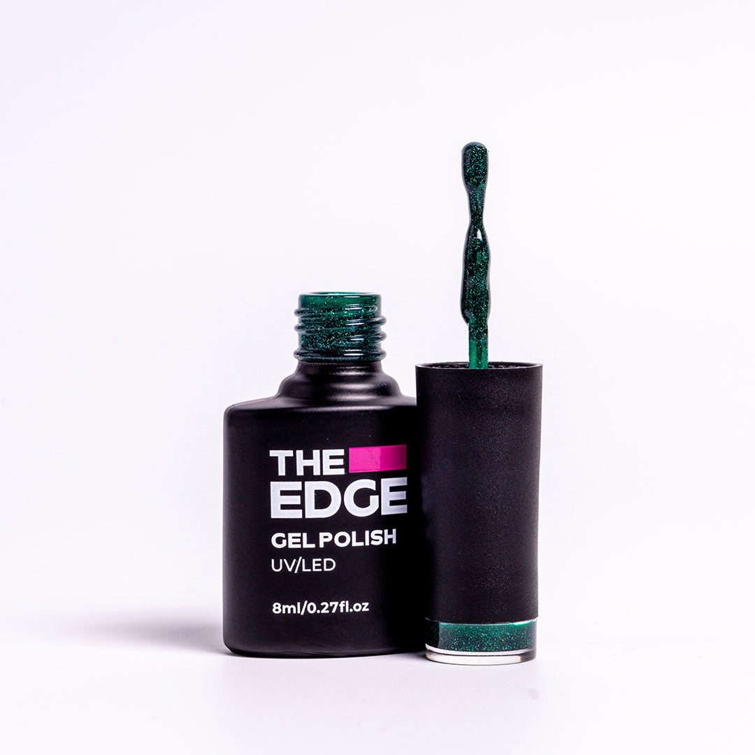 The Emerald Glitter Gel Polish