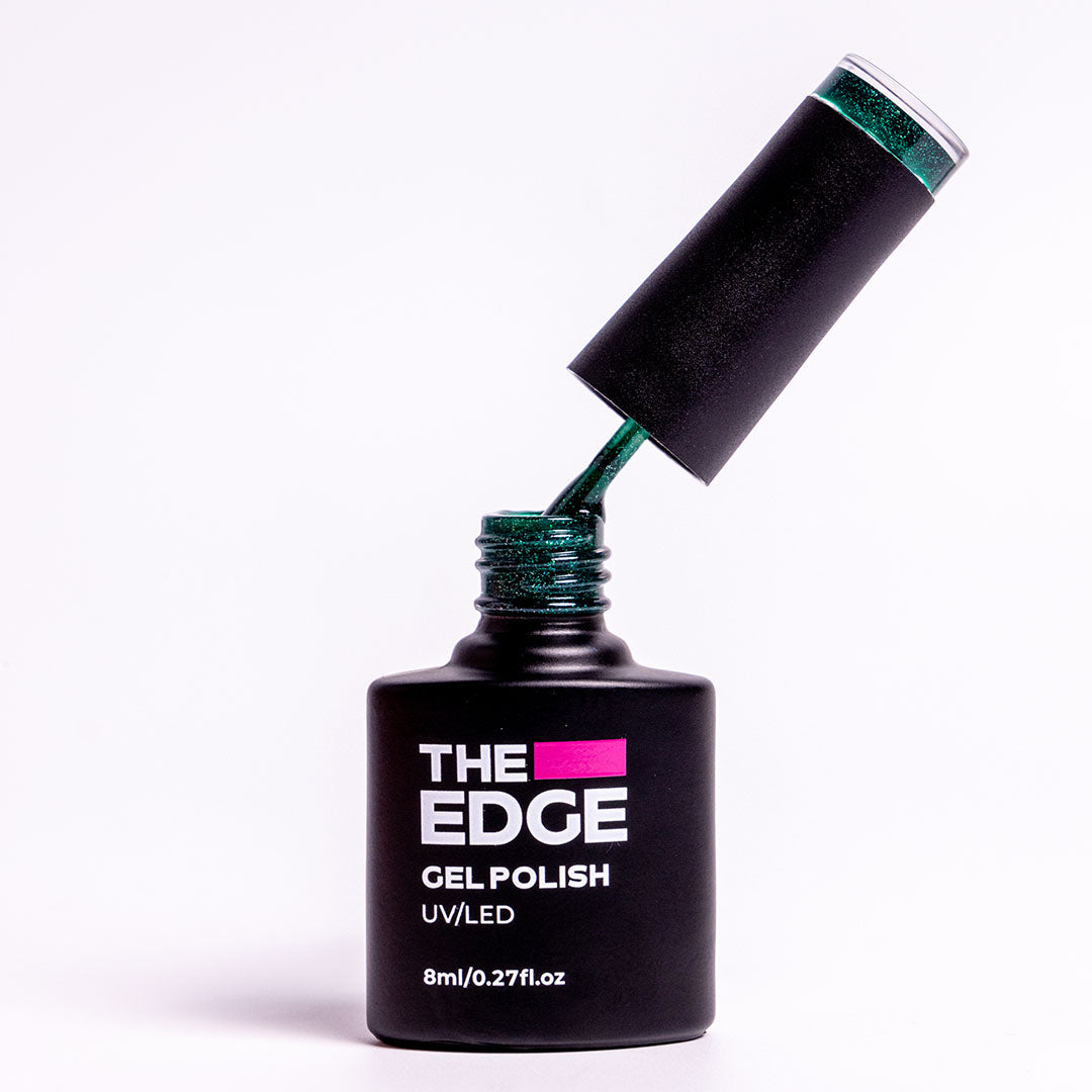 The Emerald Glitter Gel Polish