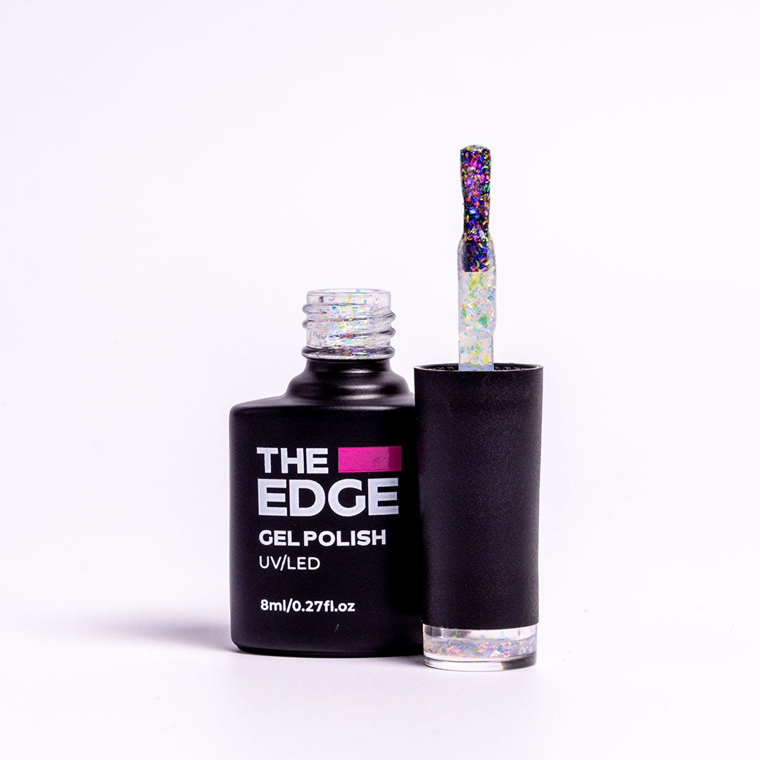 The Holographic Flake Topper Gel FX Gel Polish