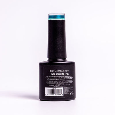 The Metallic Teal Gel FX Gel Polish