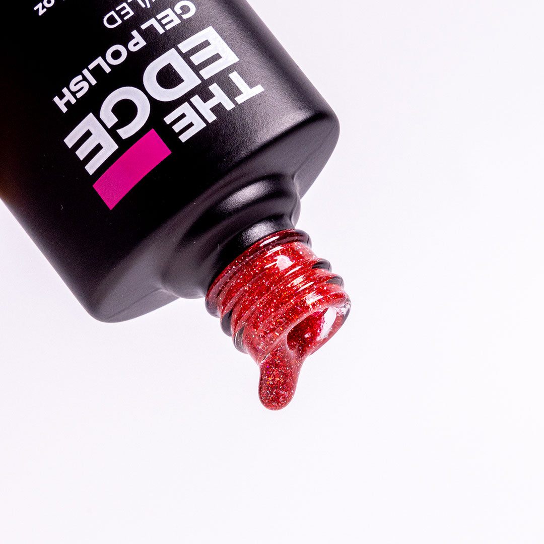 The Reflective Red Gel FX Gel Polish