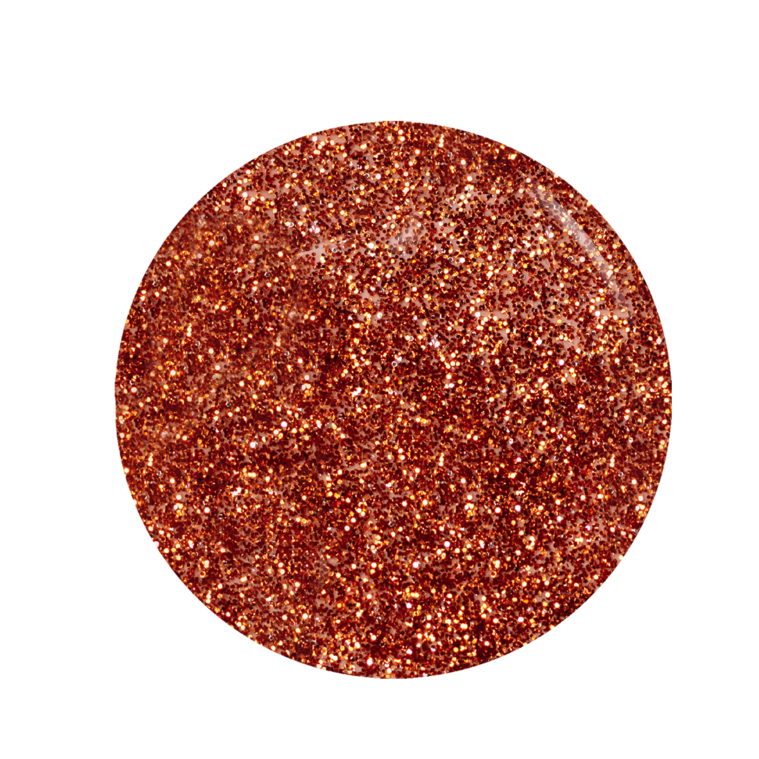 The Copper Glitter Gel Polish