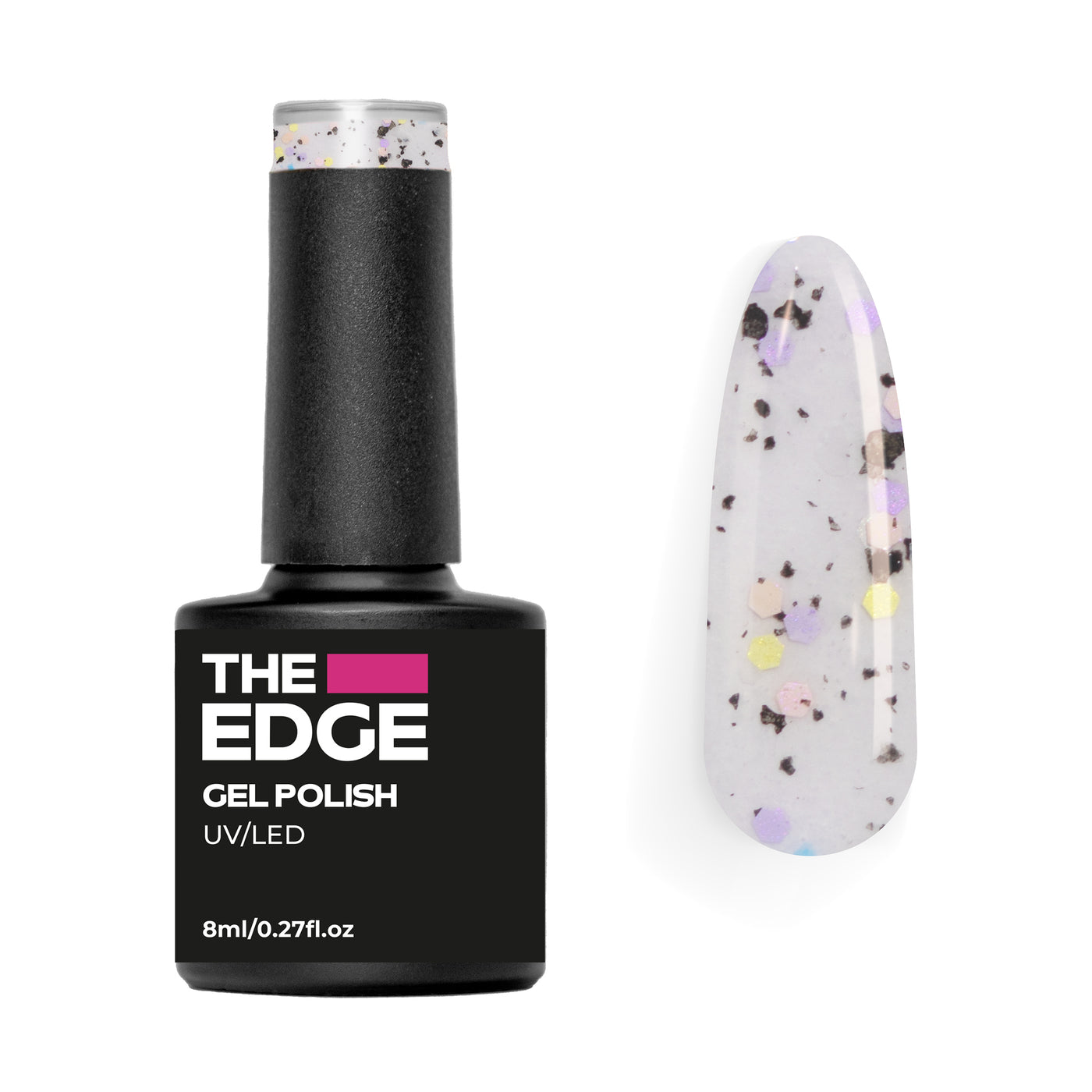 The Confetti Top Coat Gel Polish