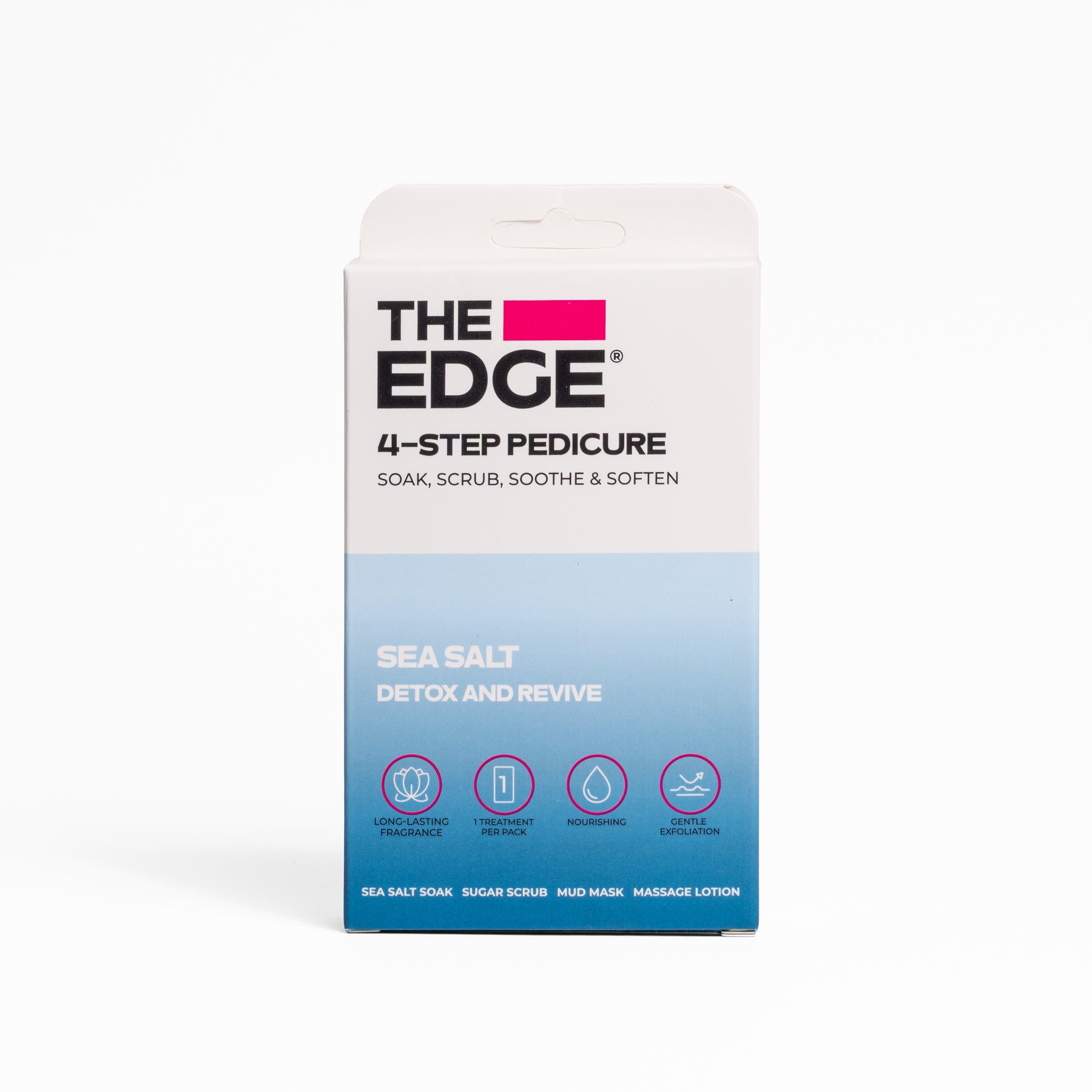 Sea Salth Pedicure | 4 Step Pedicure Kit | The Edge Nails