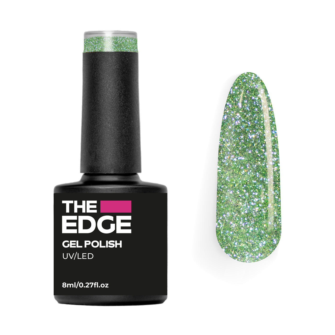 The Reflective Green Gel FX Gel Polish