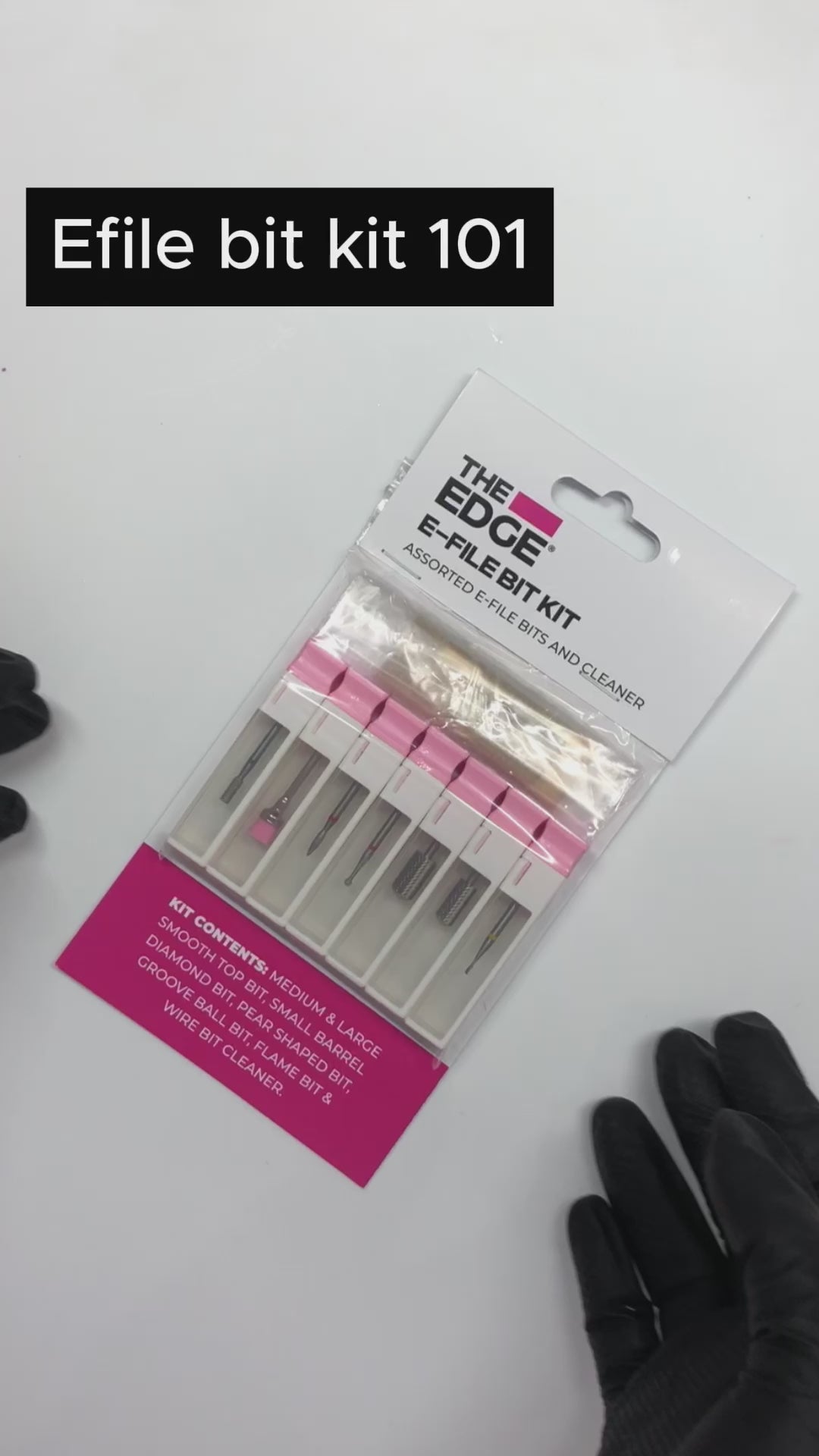 Nail E-File 8-Piece E-Bit Set