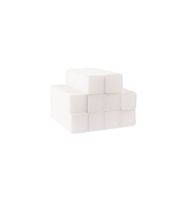 Standard White 100/100 Grit Sanding Block (Pack of 10)