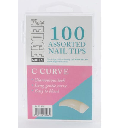 French Curvation Tips - 100 Assorted - United Beauty Products Limited